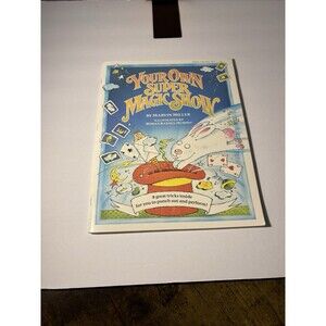 RARE Vintage Scholastic 1984 Your Own Super Magic Show New Old Stock MINT